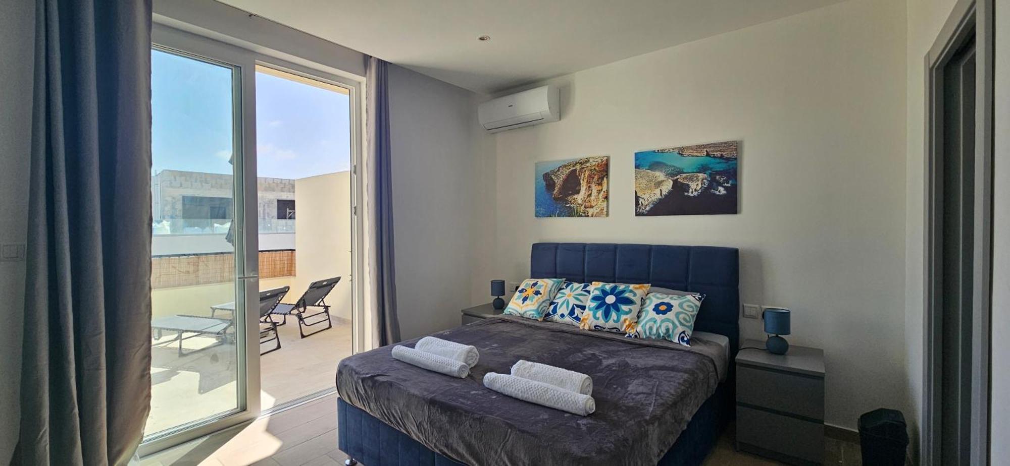 Ferienwohnung Sea Breeze Penthouse And Terrace Qawra St Paul'S Bay St. Paul's Bay Exterior foto
